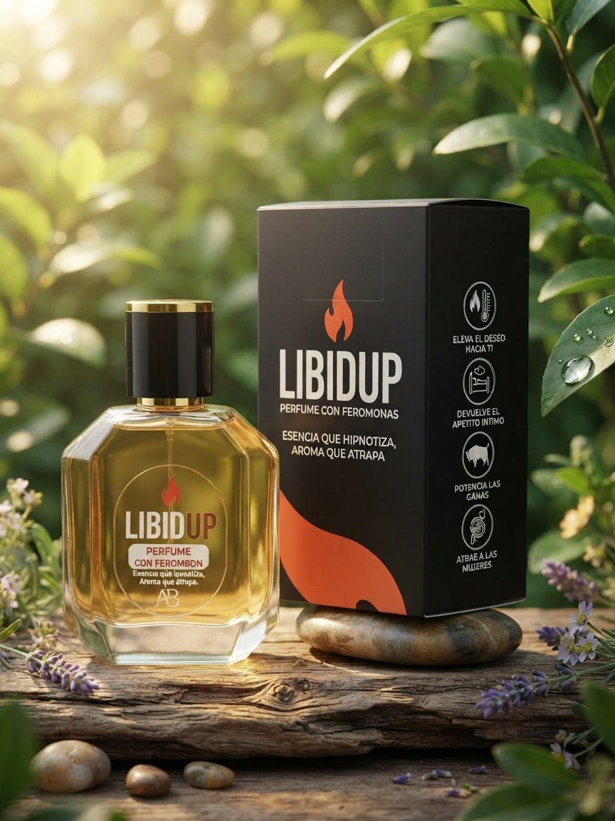 LIBIDUP: ESENCIA QUE HIPNOTIZA, AROMA QUE ATRAPA VS MASCULINO