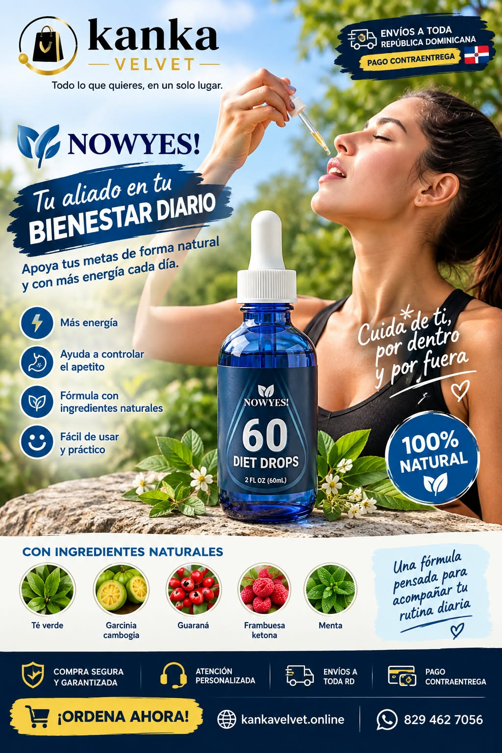 NOWYES! 60 DIET DROPS
